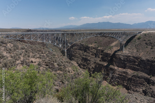 The Rio Grande gorge bridge.