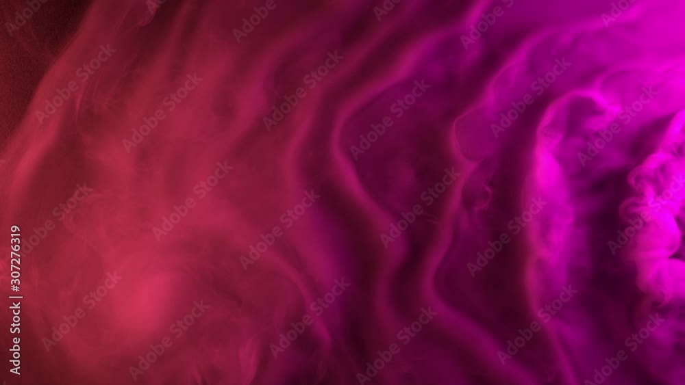 Slow Motion Shot of Modern Neon Smoke Abstract Background. Slow Motion Shot of Modern Neon Smoke Abstract Background.