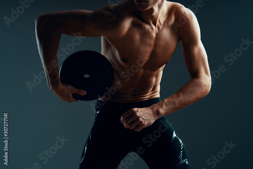 man with headphones listening to music