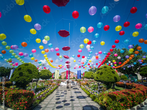 Amazing landscape partial part of Batanes Island located in Philippines.. Image shot by drone.