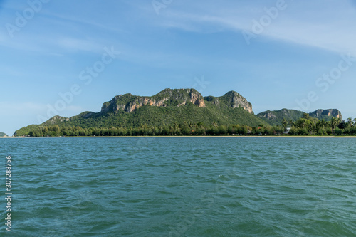 Landscape of Koram Island, Sam Roi Yod National Park, Prachuap Khiri Khan Province, Thailand