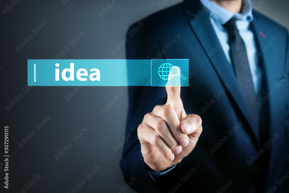 Internet search for business ideas,