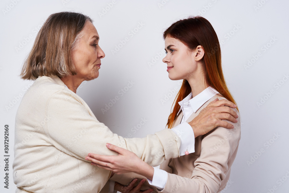 mother and daughter