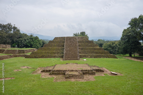 Zona arqueologica de Tingambato en Michoacan. photo