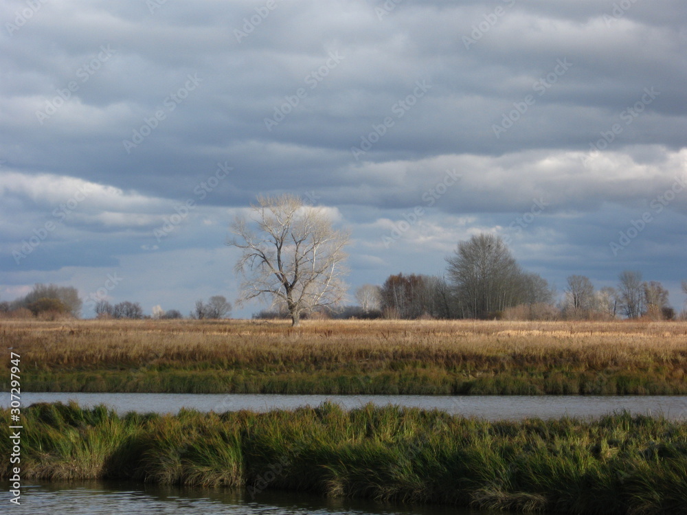 beautiful landscape with clouds above the water beautiful landscape with clouds above the water