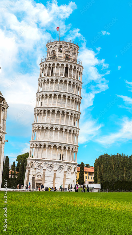 Famous Leaning Tower Of Pisa
