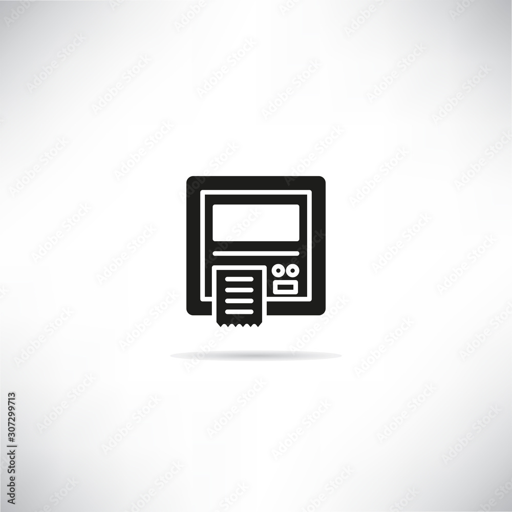 ATM, automated teller machine icon ATM, automated teller machine icon