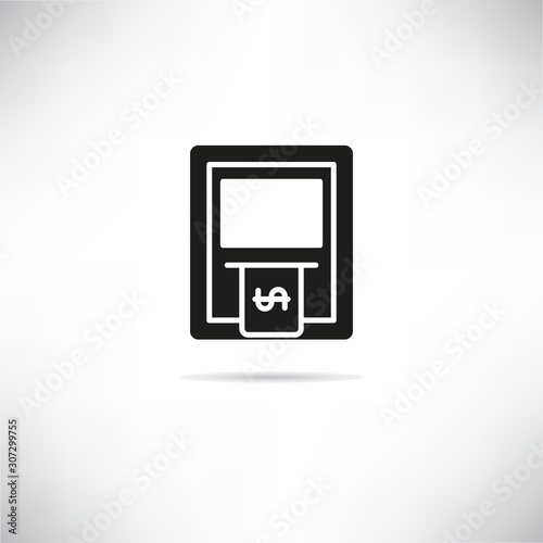ATM, automated teller machine icon