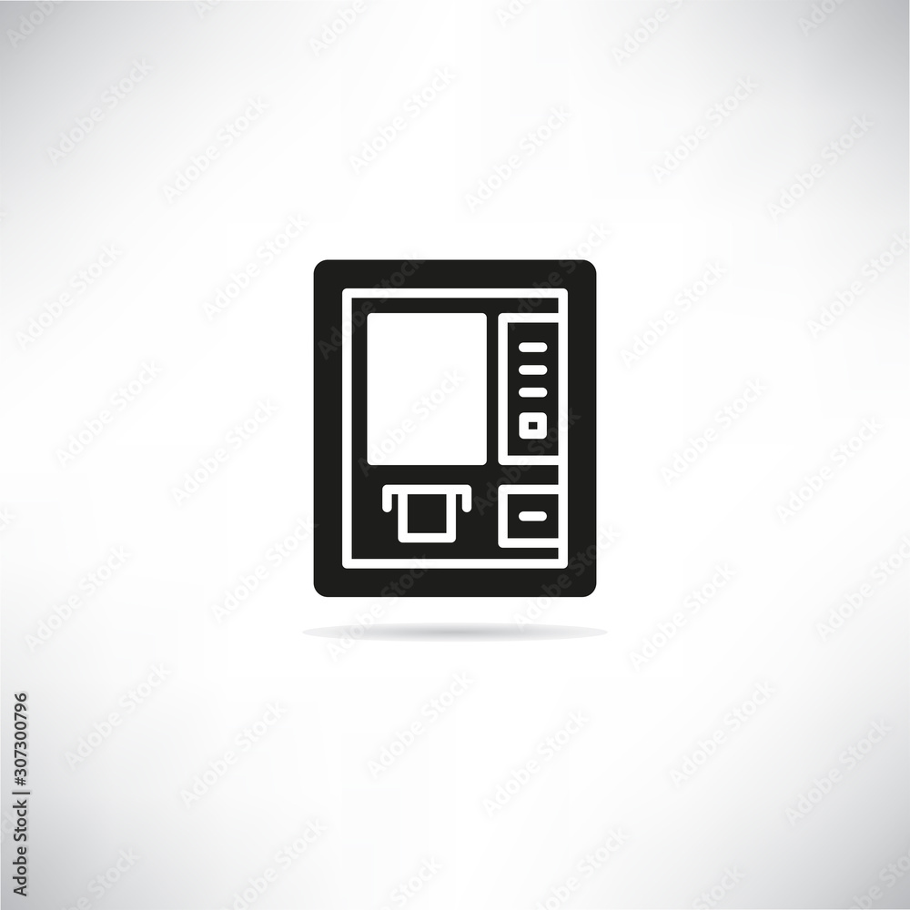 ATM, automated teller machine icon ATM, automated teller machine icon