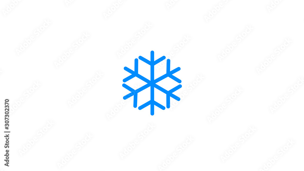 snowflake isolated on white background snowflake isolated on white background