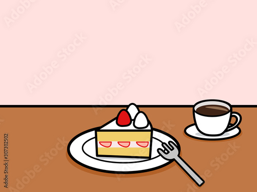 カフェタイム ショートケーキ （ケーキセット）