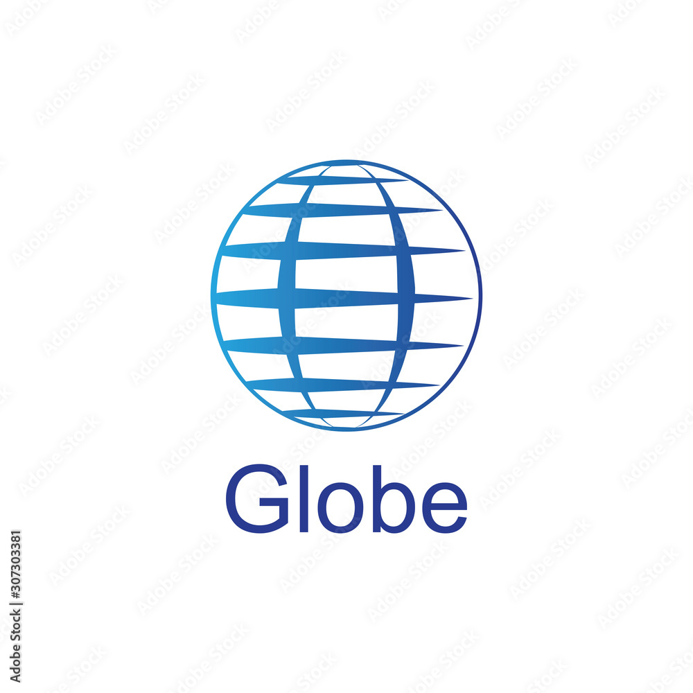 globe logo and icon Vector design Template-Vector globe logo and icon Vector design Template-Vector