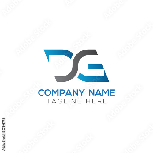 Initial DG Letter Logo With Creative Modern Business Typography Vector Template. Creative Letter DG Logo Vector.