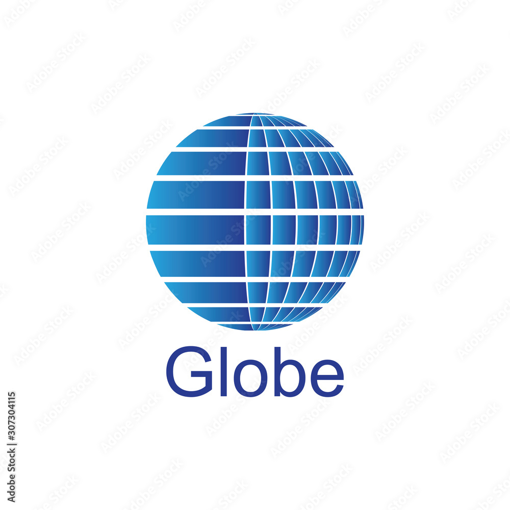 globe logo and icon Vector design Template-Vector globe logo and icon Vector design Template-Vector
