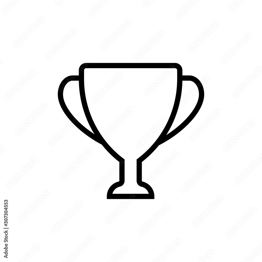 Trophy icon. Design template vector Trophy icon. Design template vector