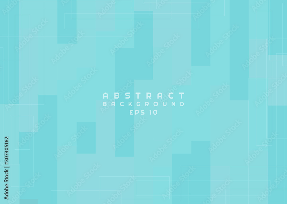 Abstract pattern art design background color blue bright  line corner element