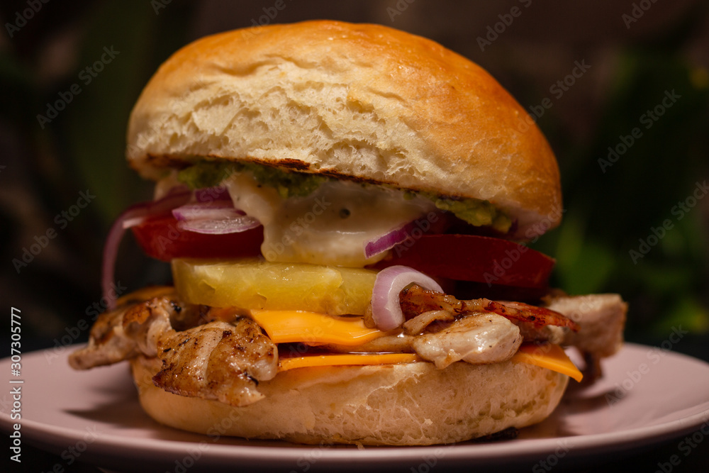 tropical burger tropical burger