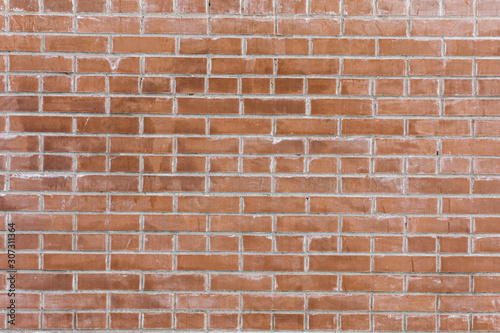 Old red brick wall texture for background. Abstract, background and interior, exterior concept