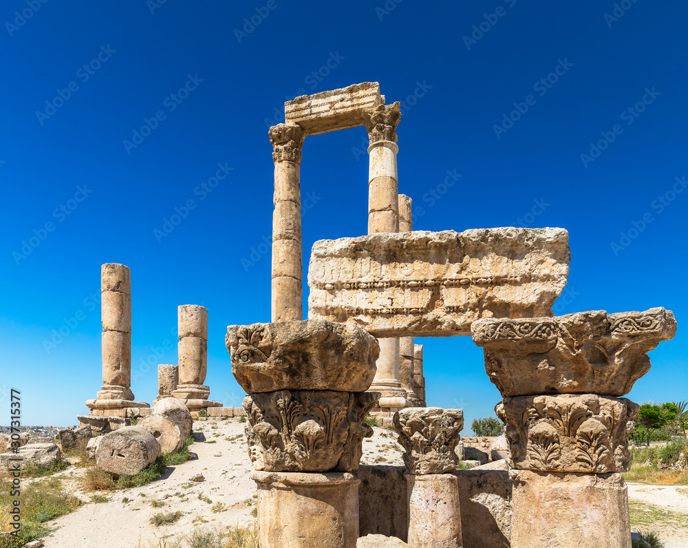 Ruins by the Temple of Hercules
