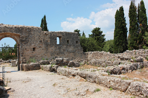Archaeological area of Necromanteion of Acheron Preveza Greece photo