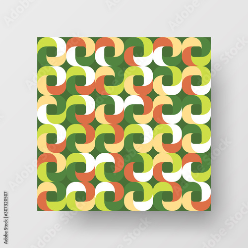 Amazing business advertisement vector mural art square banner mock up. Modern corporate abstract geometric illustration design layout background. Company identity quadrangle texture brochure template.