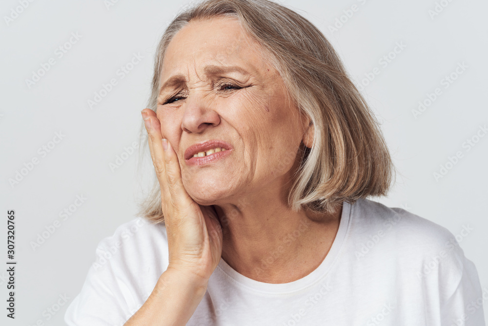 portrait of senior woman portrait of senior woman