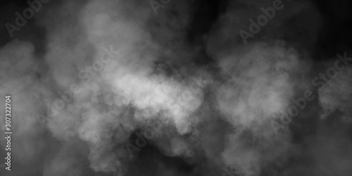 Closeup of colorful abstract steam/smoke/ink texture background (High-resolution 3D CG rendering illustration)