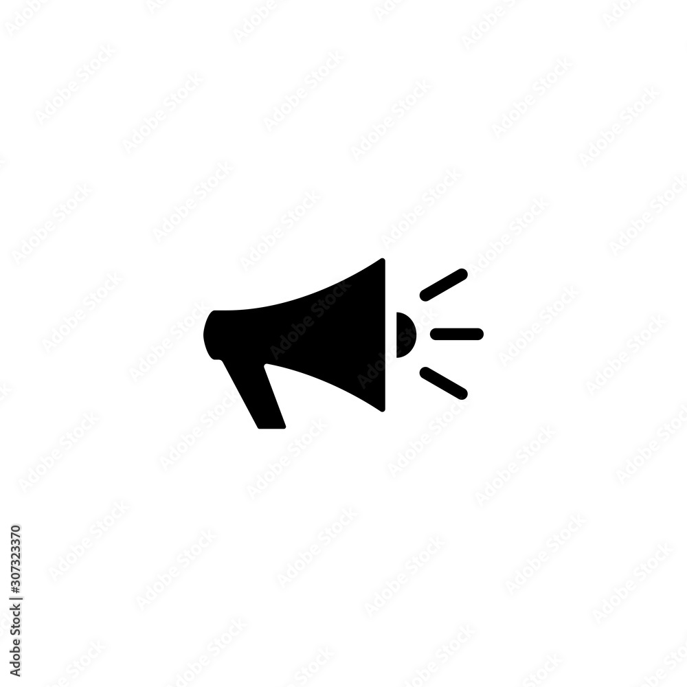 Megaphone icon. Loudspeaker sign for your web site design, logo, app, UI. Vector illustration. Megaphone icon. Loudspeaker sign for your web site design, logo, app, UI. Vector illustration.