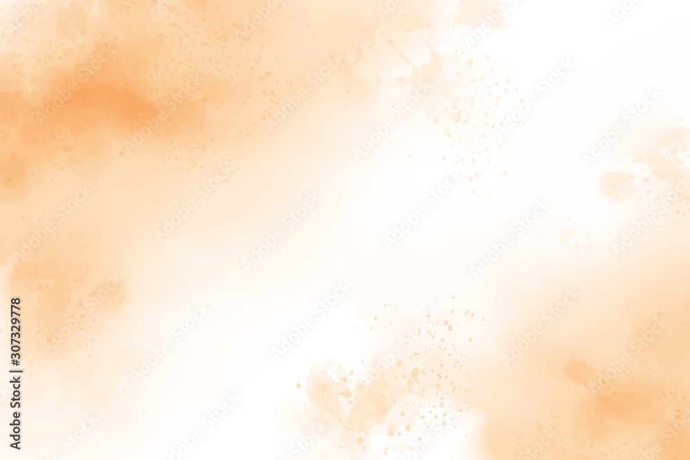 light brown watercolor splash wash background Stock Vector | Adobe Stock