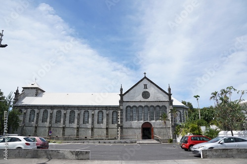 Konstfotografi Museum mit Exponaten bei einer Ausstellung auf la Reunion insel st denis