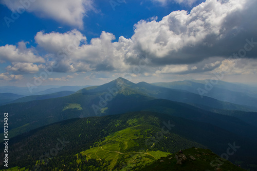 View of Mount Hoverla