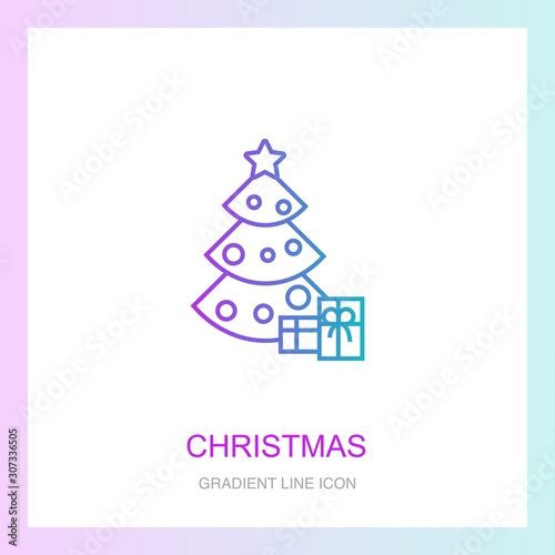 christmas creative icon. From New Year icons collection. Isolated christmas sign.