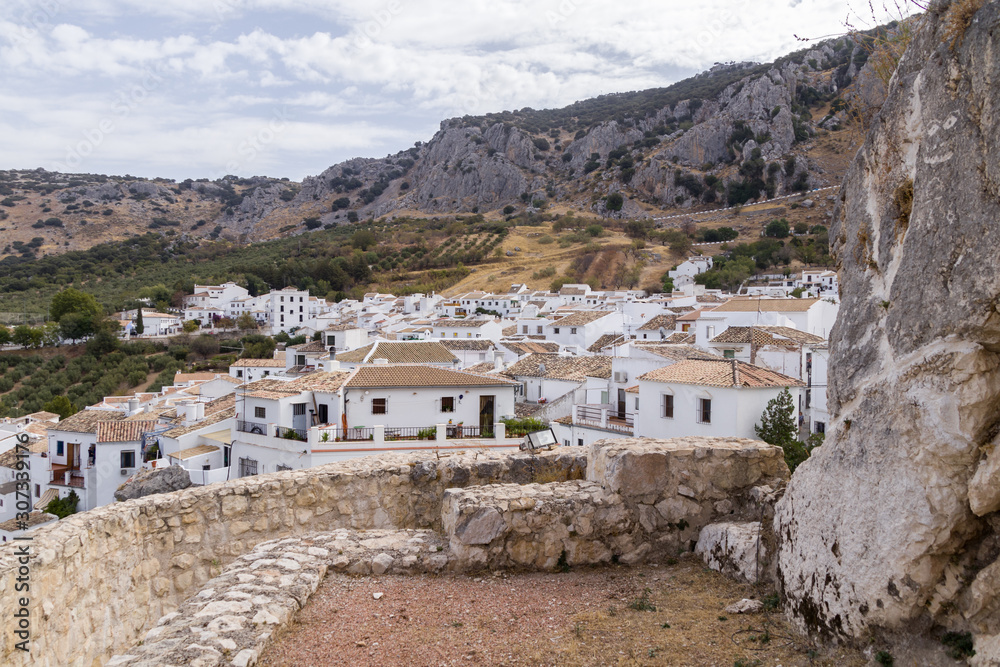 Panorama of village in Andalucia, Spain