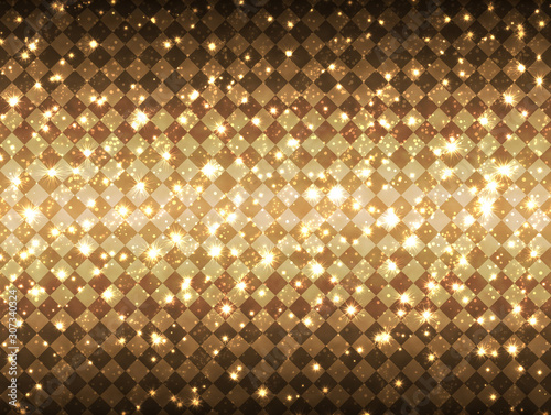 Gorgeous light background_gold diamond