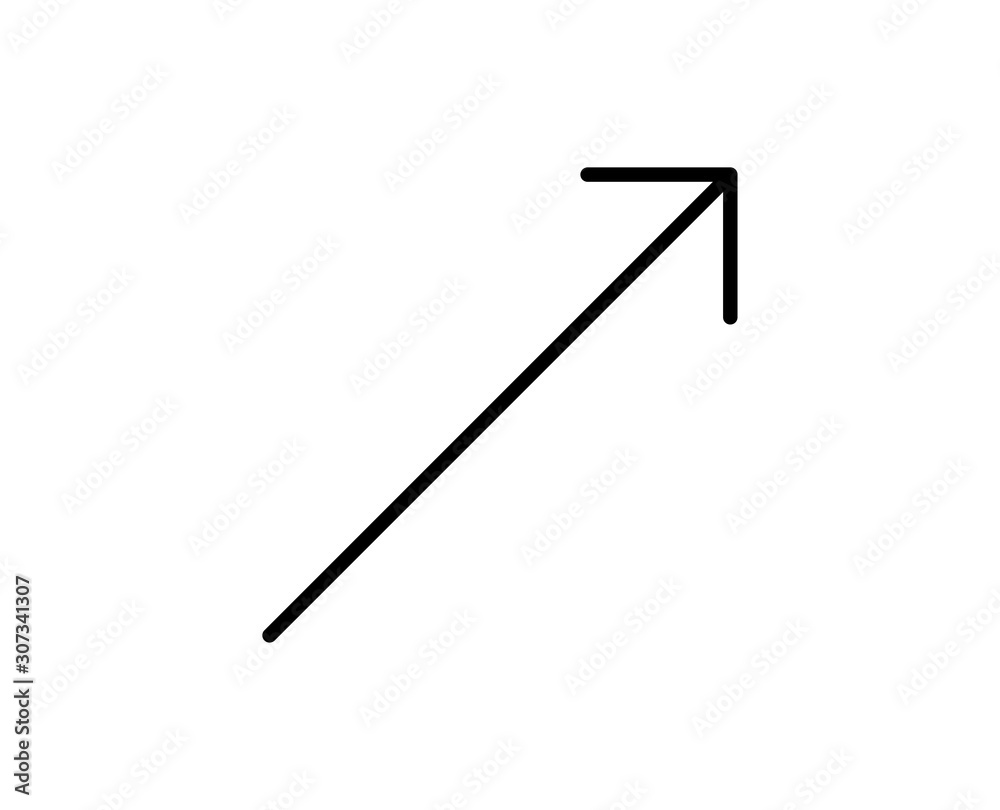 Arrow line icon Arrow line icon
