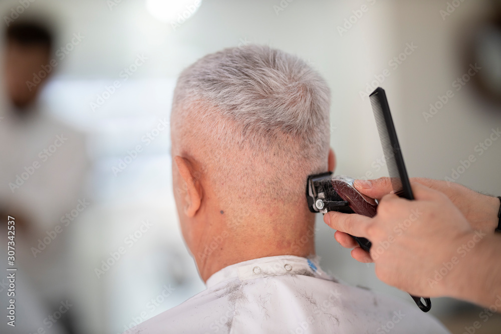 a man at the beauty salon a man at the beauty salon