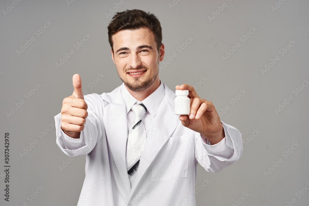 young man with thumb up young man with thumb up