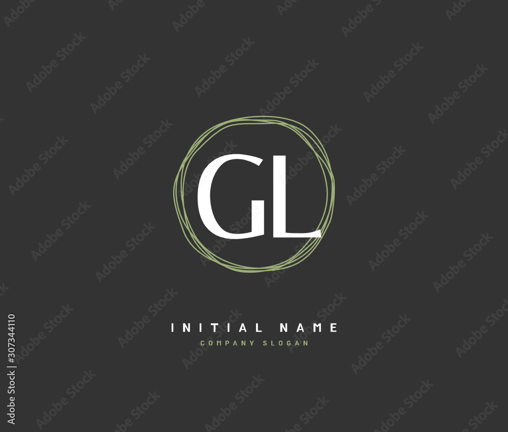 G L GL Beauty vector initial logo, handwriting logo of initial signature, wedding, fashion, jewerly, boutique, floral and botanical with creative template for any company or business. G L GL Beauty vector initial logo, handwriting logo of initial signature, wedding, fashion, jewerly, boutique, floral and botanical with creative template for any company or business.