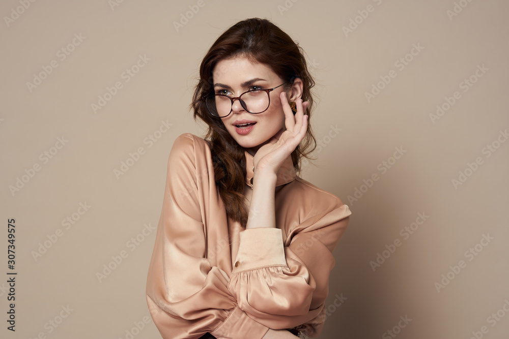 beautiful woman charm studio model