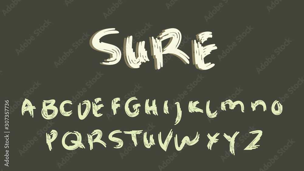 unique brush font cool and artsy unique brush font cool and artsy