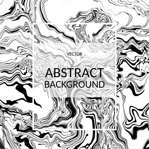 Vector abstract marble texture Fluid design background