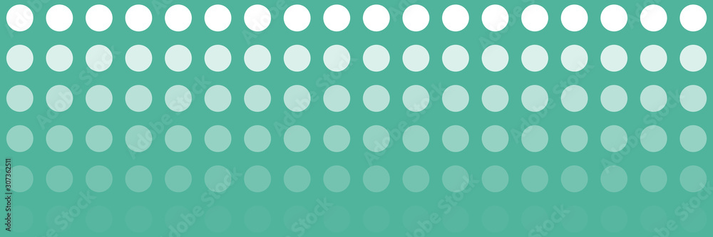Grün blauer Hintergrund mit Verlauf aus hellen Punkten