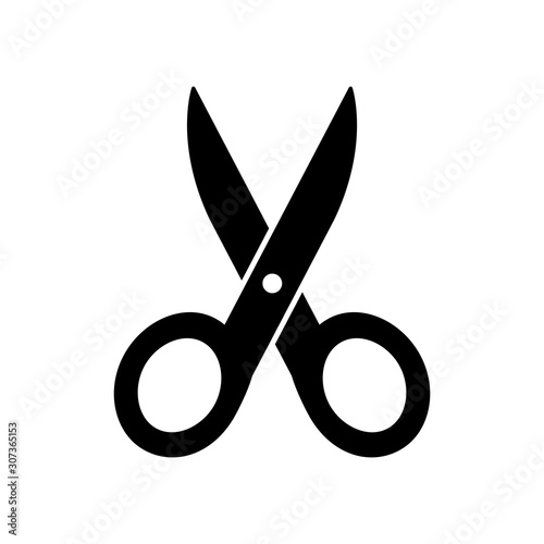 scissor icon vector design template