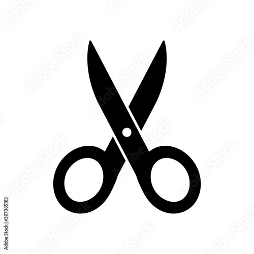 scissor icon vector design template