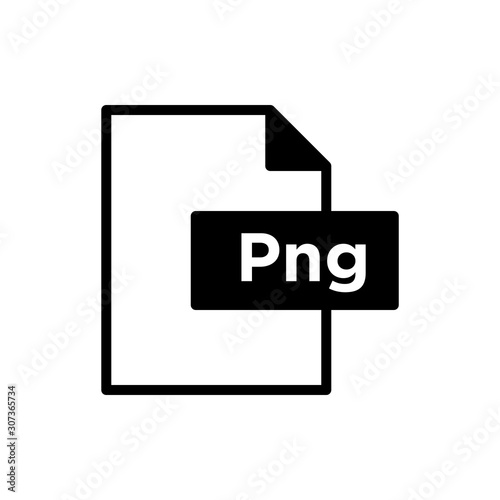 file format icon vector design template