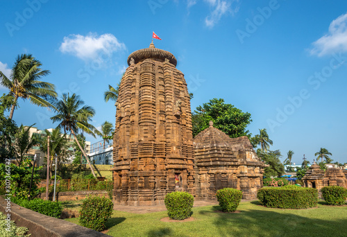 View at the Mukteshvara Temple in Bhubaneswar  - Odisha, India photo