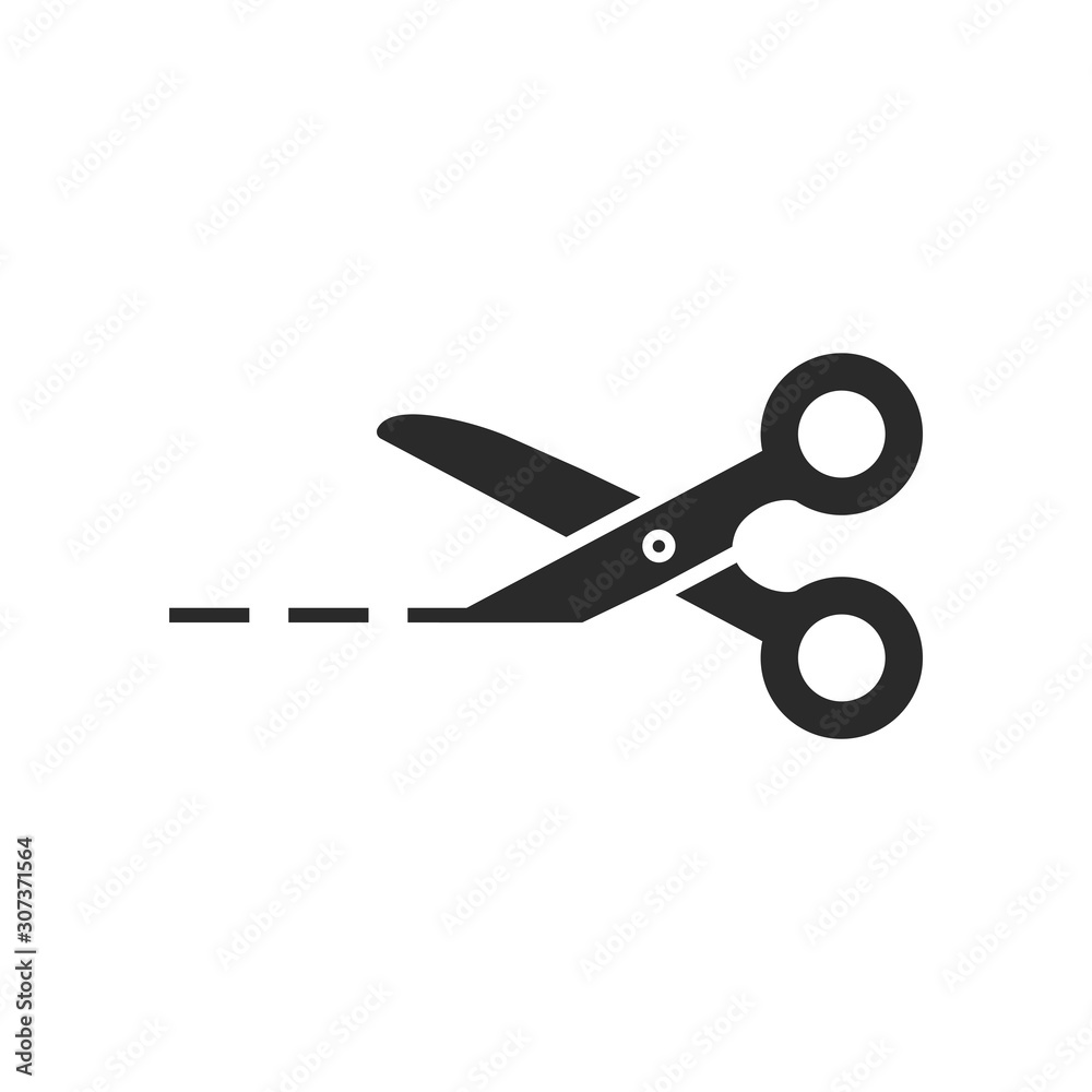 Scissors Icon Vector Illustration Scissors Icon Vector Illustration