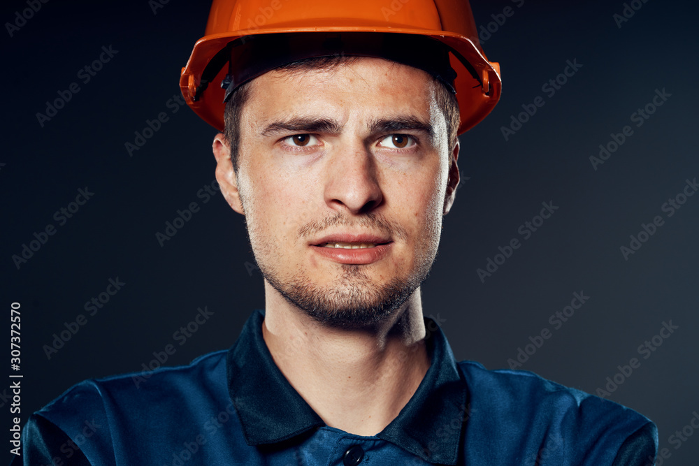portrait of a man in hat portrait of a man in hat