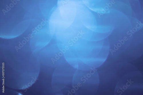 Abstract blue bokeh,blue bright background, blur