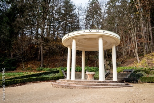 Pavilion of the Ottovka spring in Luhacovice built in 1929